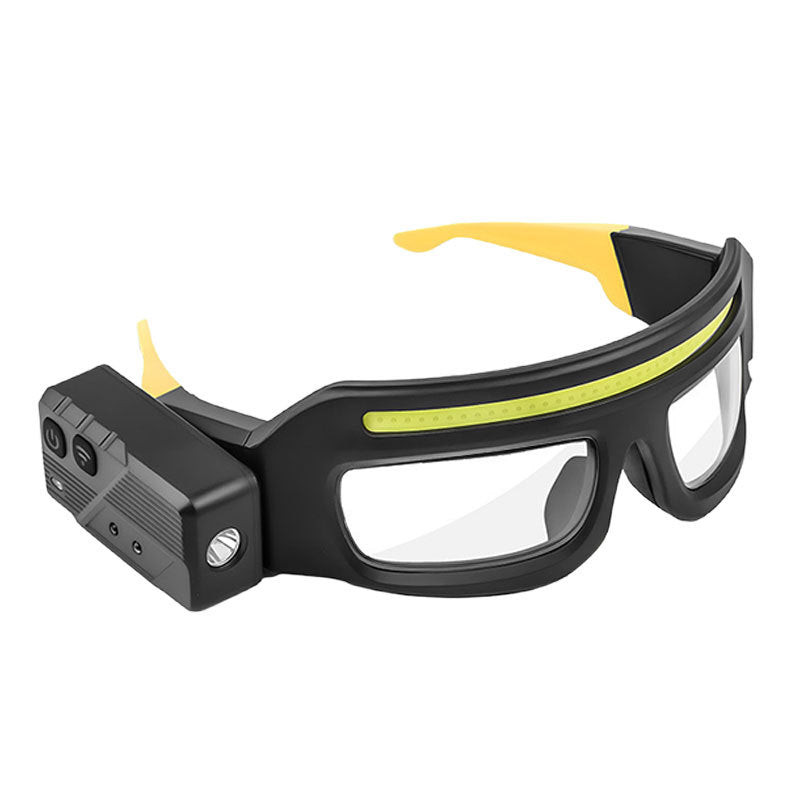 Ultra-Lightweight Motion-Sensing Headlamp with XTE+COB Dual Light Source