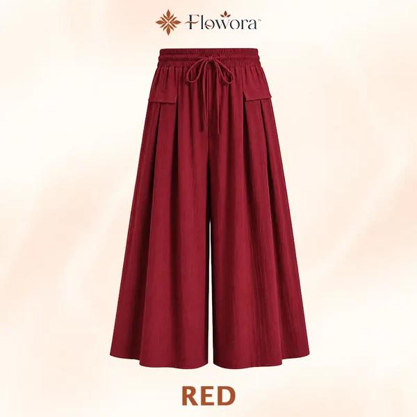 Flowora™ – Breezy Pull-On Capri Pants for Women
