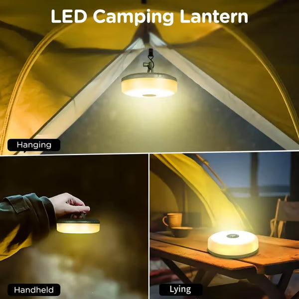 ✨4-in-1 Camping Lights – RGB String Light + Magnetic Mount + Retractable 10M LED Strip