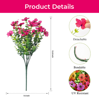 🎉 Last Day Sale 50% OFF🎉Realistic UV-Resistant Outdoor Flowers – Zero Maintenance