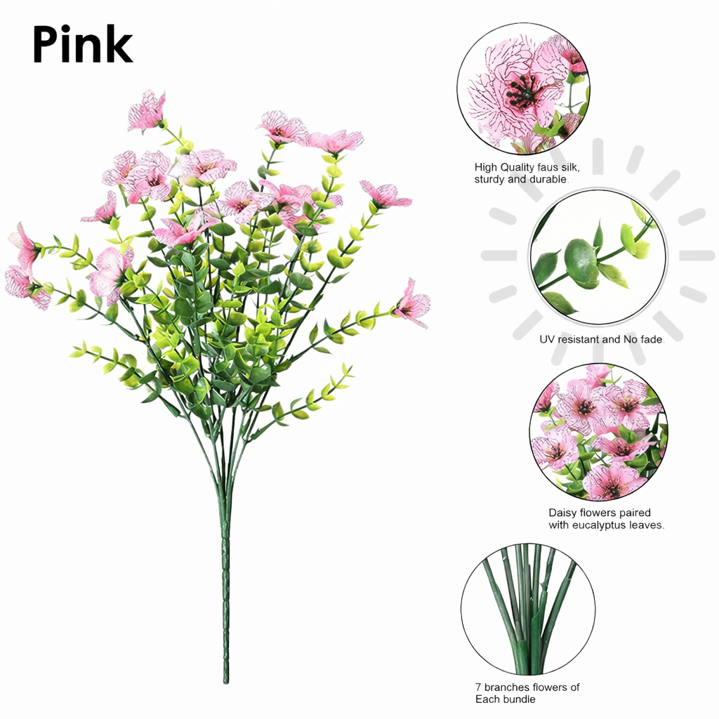 🎉 Last Day Sale 50% OFF🎉Realistic UV-Resistant Outdoor Flowers – Zero Maintenance