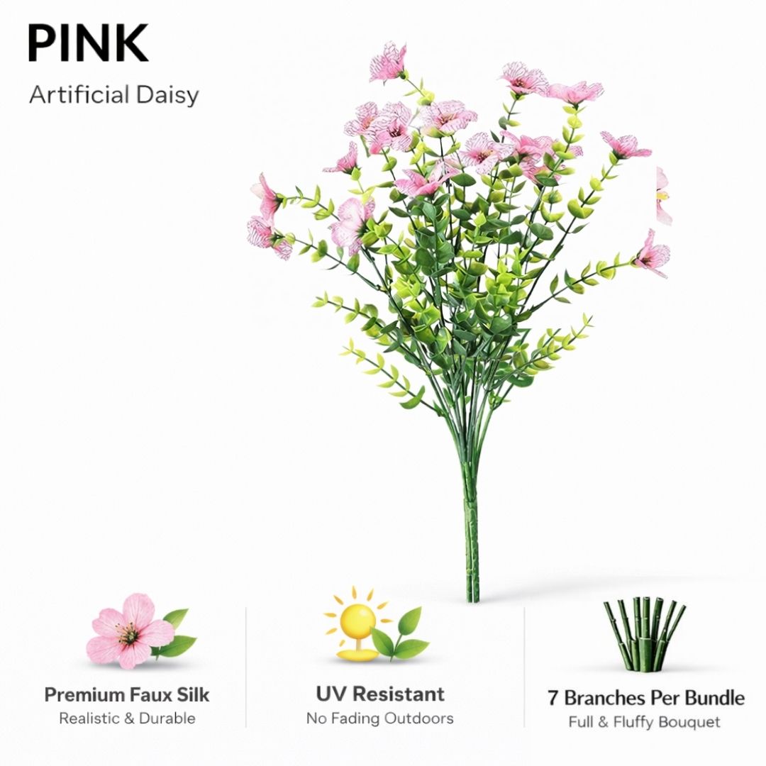 Floravia – 🎉 Last Day Sale 50% OFF🎉Realistic UV-Resistant Outdoor Flowers – Zero Maintenance