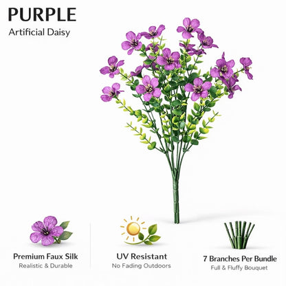 Floravia – 🎉 Last Day Sale 50% OFF🎉Realistic UV-Resistant Outdoor Flowers – Zero Maintenance