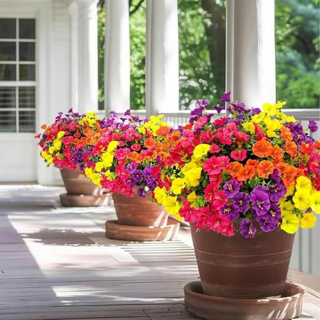 Floravia – 🎉 Last Day Sale 50% OFF🎉Realistic UV-Resistant Outdoor Flowers – Zero Maintenance