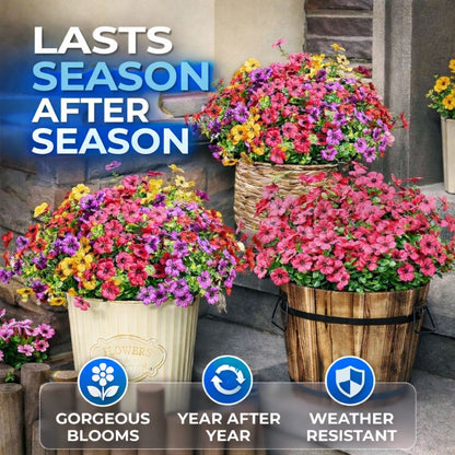 Floravia – 🎉 Last Day Sale 50% OFF🎉Realistic UV-Resistant Outdoor Flowers – Zero Maintenance