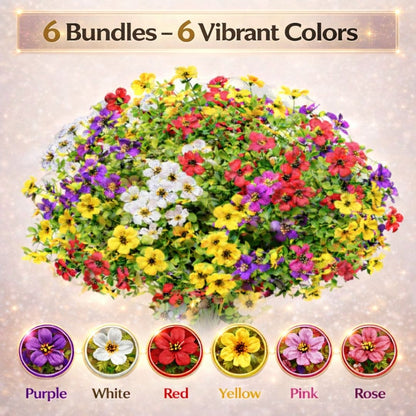 Floravia – 🎉 Last Day Sale 50% OFF🎉Realistic UV-Resistant Outdoor Flowers – Zero Maintenance
