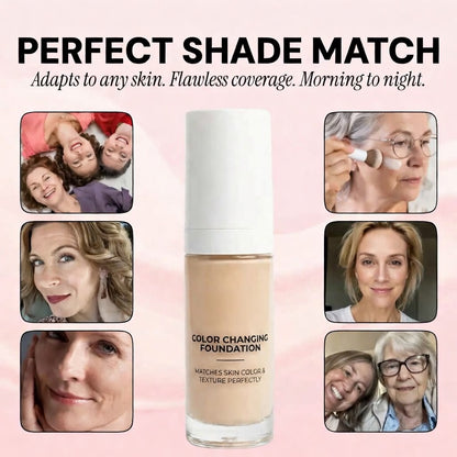 Color Changing Foundation - Mature & Sensitive Skin – pH Color Matching Foundation