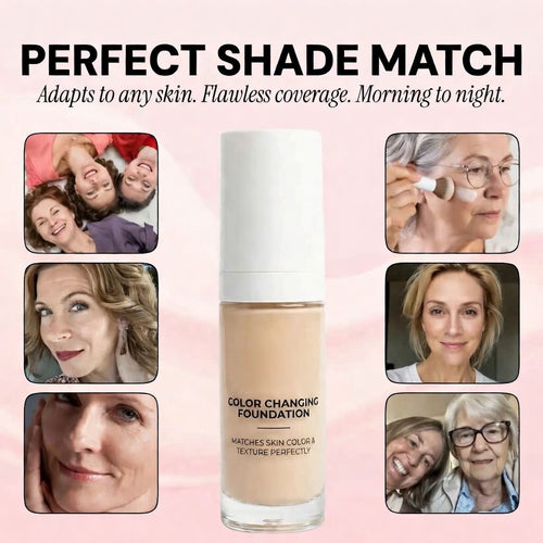 Color Changing Foundation - Mature & Sensitive Skin – pH Color Matching Foundation