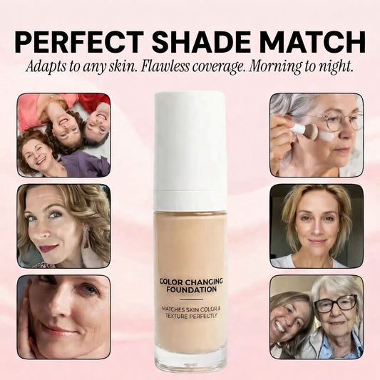 Color Changing Foundation - Mature & Sensitive Skin – pH Color Matching Foundation