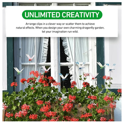 3D Dragonfly Fly Repellent Clips – Keep Horse Flies & Bugs Away Naturally | Garden & Outdoor Decor