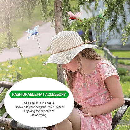 3D Dragonfly Fly Repellent Clips – Keep Horse Flies & Bugs Away Naturally | Garden & Outdoor Decor
