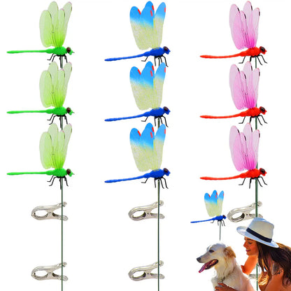 3D Dragonfly Fly Repellent Clips – Keep Horse Flies & Bugs Away Naturally | Garden & Outdoor Decor