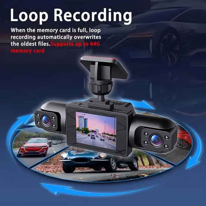 ⚡Flash Sale 70% OFF🔥 Full View Car Dashcam System