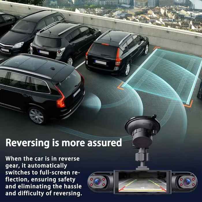 ⚡Flash Sale 70% OFF🔥 Full View Car Dashcam System
