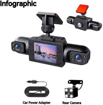 ⚡Flash Sale 70% OFF🔥 Full View Car Dashcam System