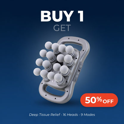 ⚡Flash Sale 70% OFF🔥 16-Head Massage Gun, Deep Tissue Percussion Massager