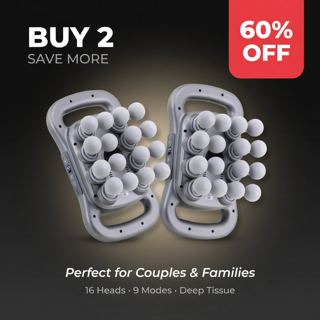 ⚡Flash Sale 70% OFF🔥 16-Head Massage Gun, Deep Tissue Percussion Massager