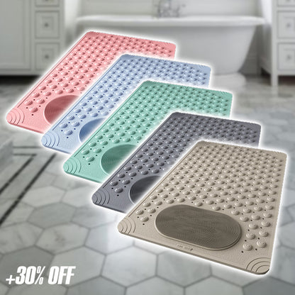 ⚡Limited Deal 44% OFF🔥 360° Foot Scrubber Shower Mat – Suction Cup Non-Slip Safety