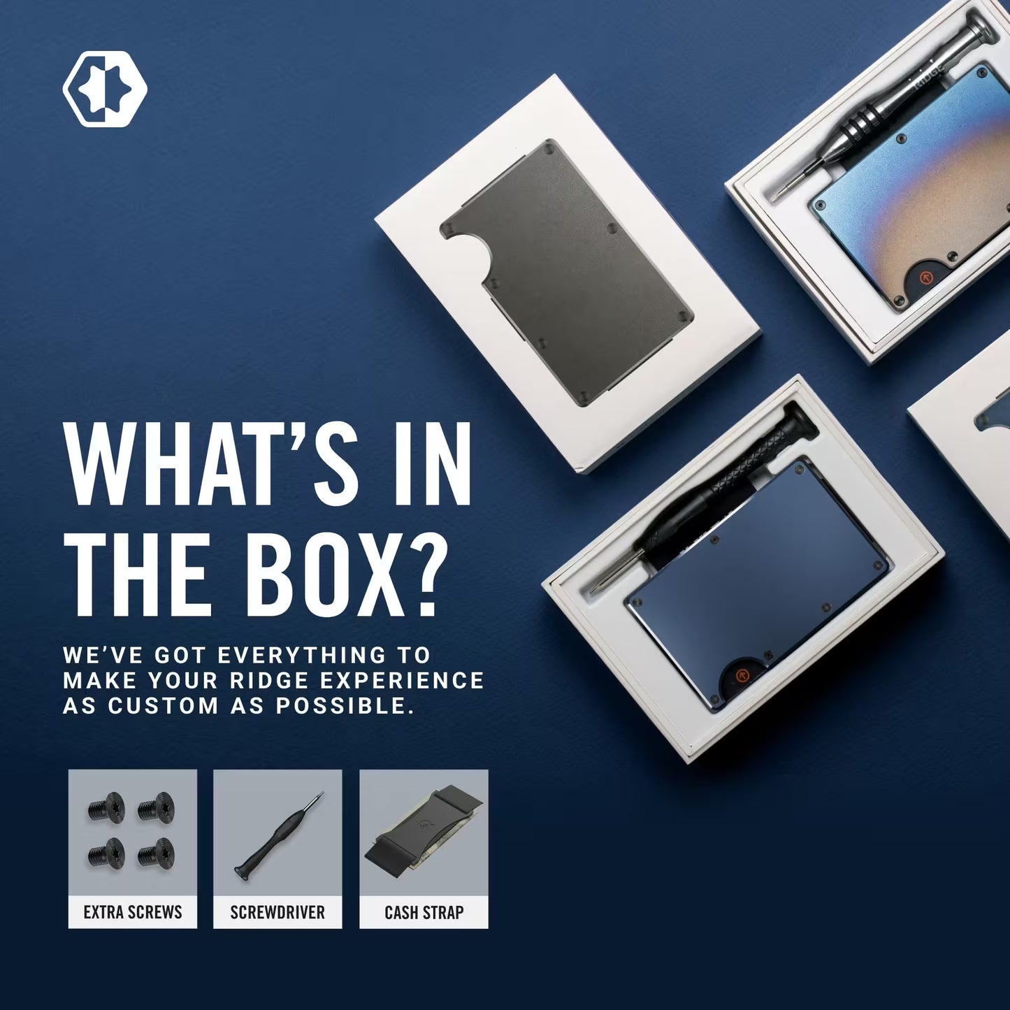 Slim RFID Blocking Metal Wallet | Minimalist Front Pocket Card Holder