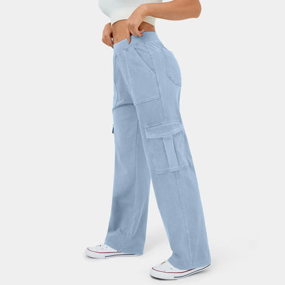 Lanyro™ Stretch Denim Cargo Pants