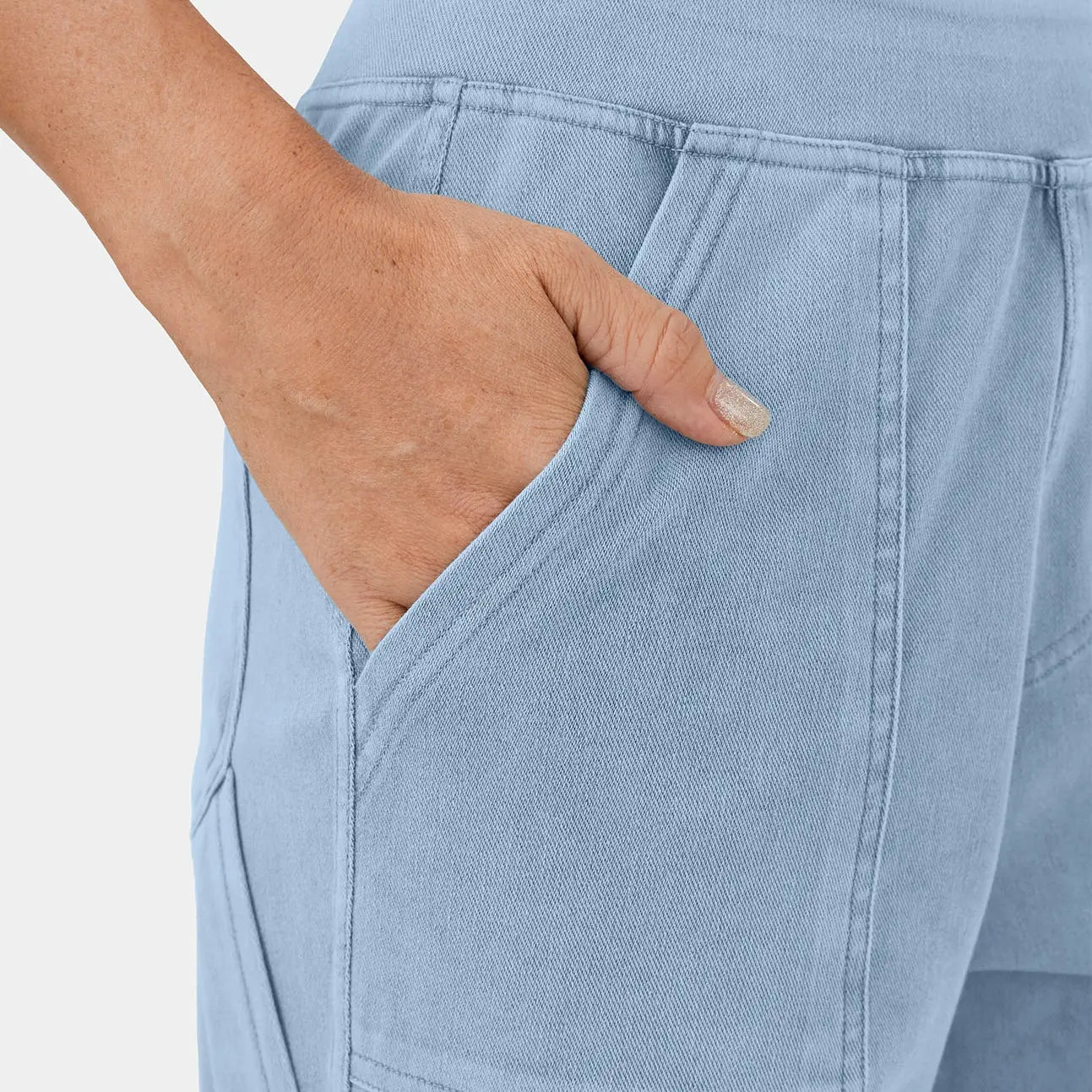 Lanyro™ Stretch Denim Cargo Pants