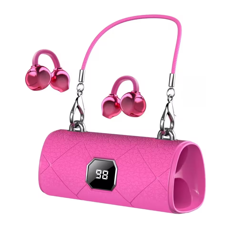 Fashionable Clip-On Wireless Headphones