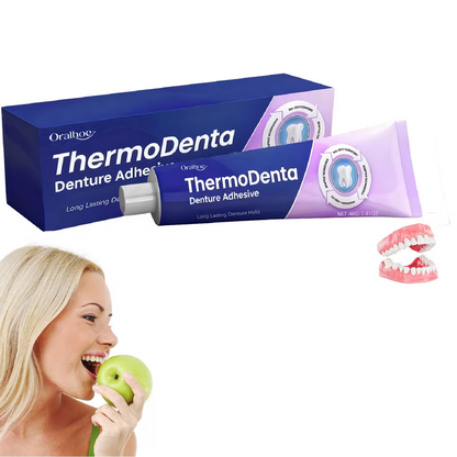 ThermoDenta - Extra Strong and Durable Denture-Adhesive, Long Lasting Effect