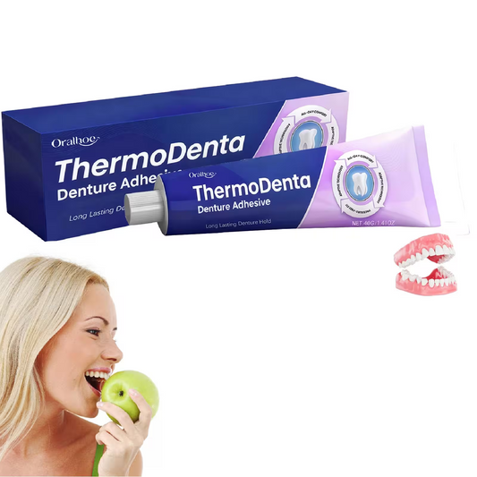 ThermoDenta - Extra Strong and Durable Denture-Adhesive, Long Lasting Effect