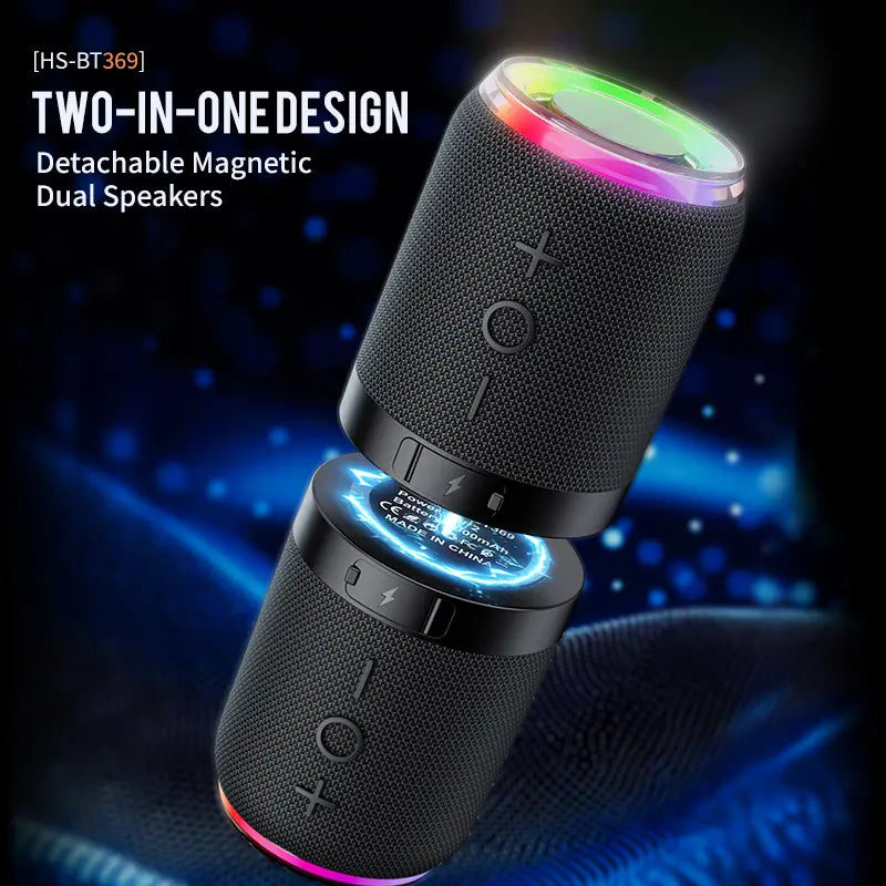 ⚡ LIMITED OFFER — 38% OFF ⚡2-in-1 Magnetic Splittable Bluetooth Speaker