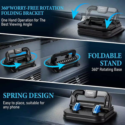 【🔥 59% OFF - Last 48h】 Foldable Silicone Parking Plate Phone Holder