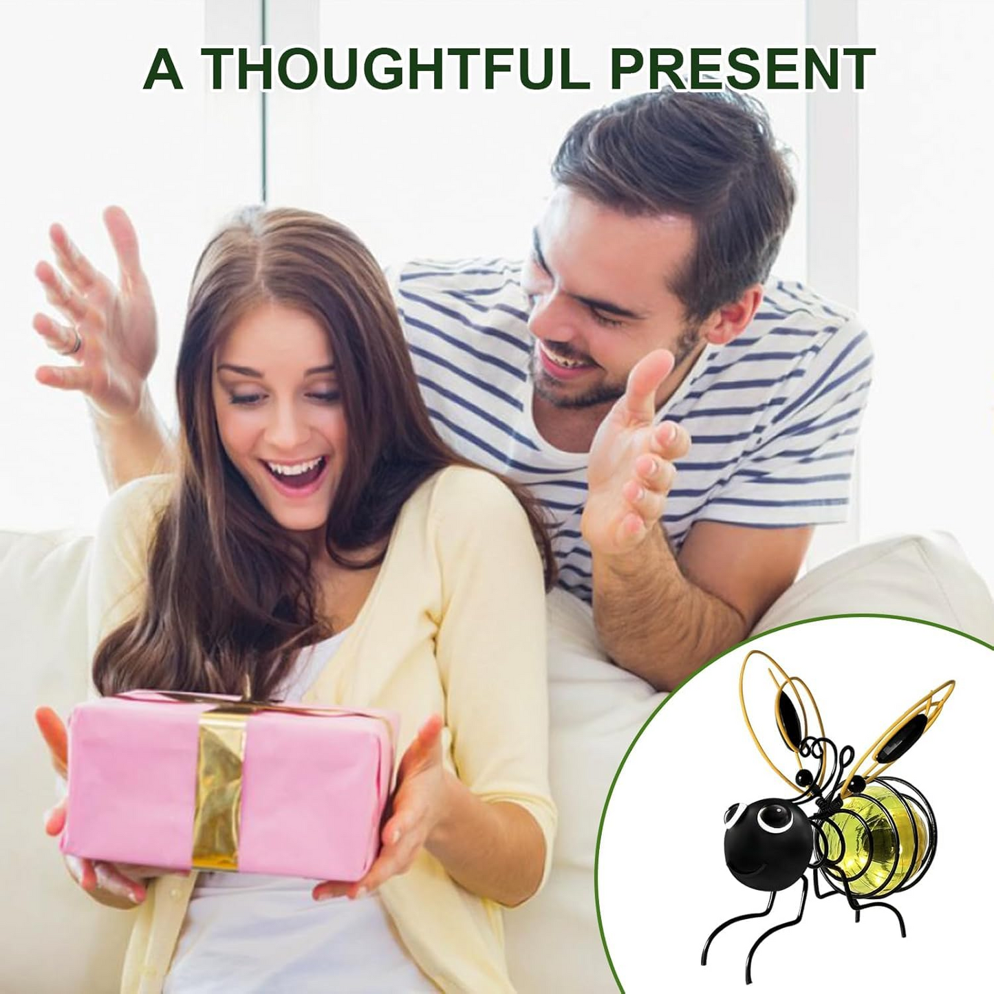 ✨This Week's Special Price💥 -Outdoor Hanging Solar Bee Light