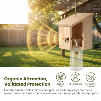 Ultimate Pro Carpenter Bee Trap – 2-in-1 Protection