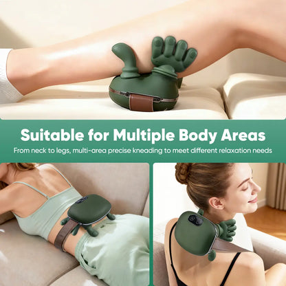 ⚡Flash Sale 37% OFF🔥 Bionic Hand Heated Massager Wireless Portable Electric Acupressure 4D Kneading Massage