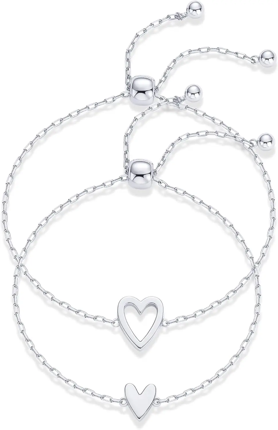 ⚡Limited Deal 58% OFF🔥 Unbreakable Bond Heart Bracelet – Mom & Daughter