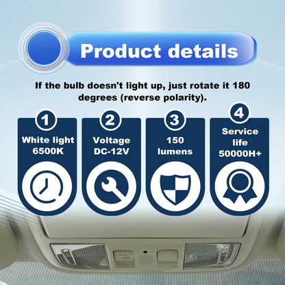 42 Pieces Interior Car Lights Kit