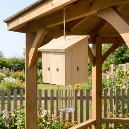 Ultimate Pro Carpenter Bee Trap – 2-in-1 Protection