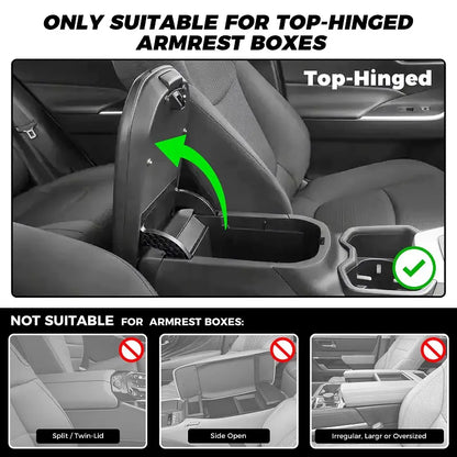 Multifunctional PU Leather Car Armrest Box