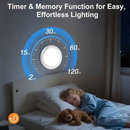 ✨ Rechargeable Motion Sensor Ceiling Light – Auto-On/Off, Magnetic Mount & Waterproof for Closet, Stairs, Garage & Balcony 🔦🏡