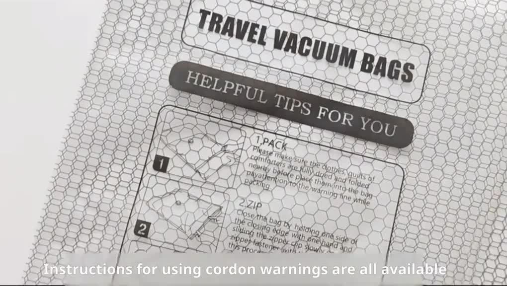 [2026 Upgraded VacBrid] Cordless Vacuum Compression Bag Set – 15 Pack