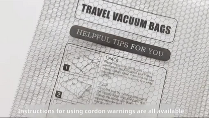 [2026 Upgraded VacBrid] Cordless Vacuum Compression Bag Set – 15 Pack