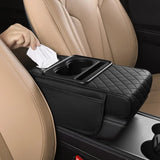 Multifunctional PU Leather Car Armrest Box