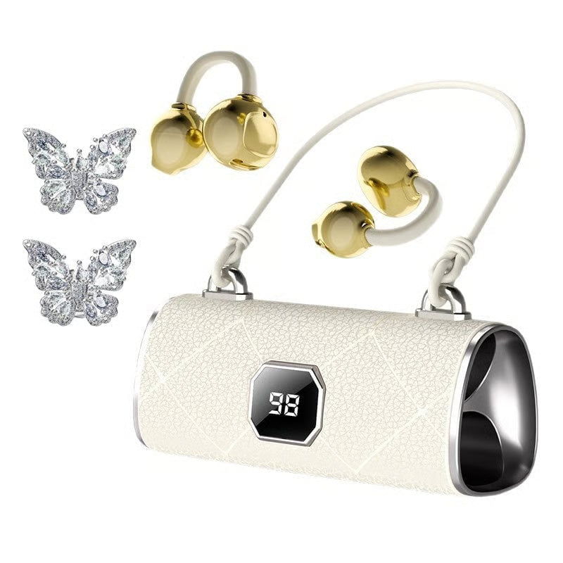 Fashionable Clip-On Wireless Headphones