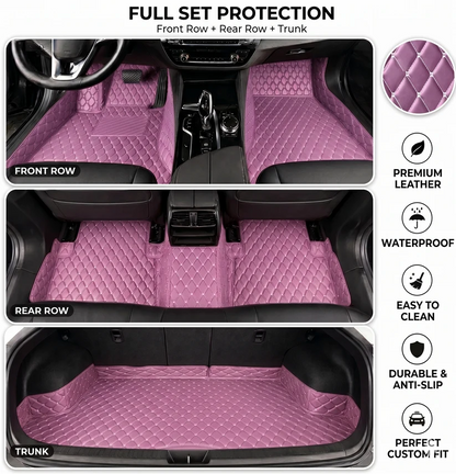 Elvie 2026 Waterproof Non-slip Universal Fit Customized Floor Mats for Cars, SUVs, and Trucks