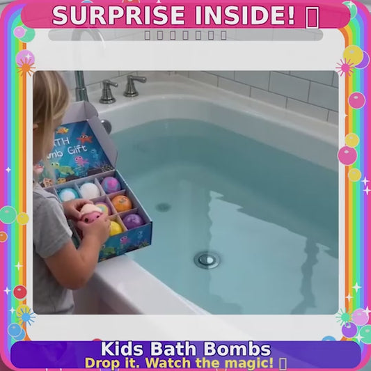 Easter Sale🐰🛁Bath Bombs for Kids with Surprise Inside🥚✨