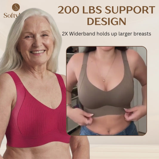 SoftyLift - LAST DAY 70% OFF - Super Firming Wire-Free Push Up Bra All-Day Comfort Bra