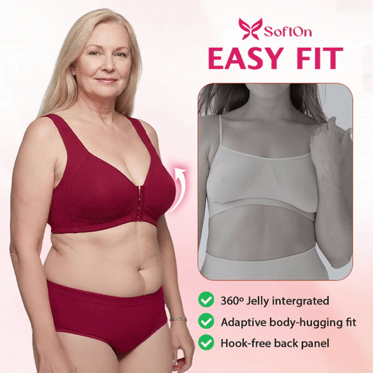 SoftOn - 70% OFF - Effortless Front-Closure Wireless Comfort Bra