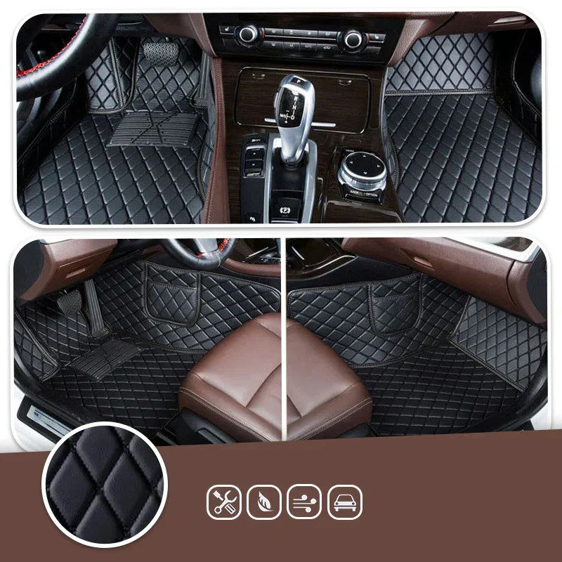 Elvie 2026 Waterproof Non-slip Universal Fit Customized Floor Mats for Cars, SUVs, and Trucks